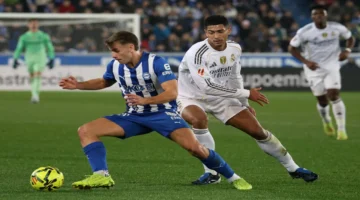 ريال مدريد يحقق فوزاً صعباً بهدفين مقابل هدف أمام ألافيس